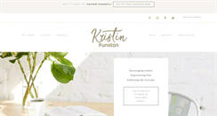 Desktop Screenshot of kristinfunston.com